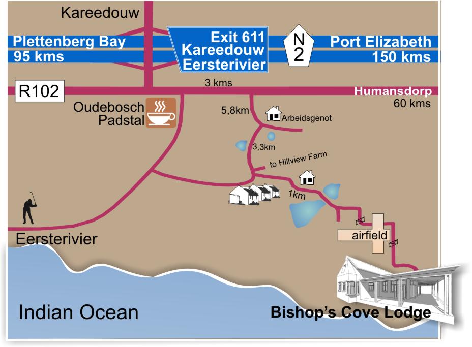 How to get to Cove Lodge